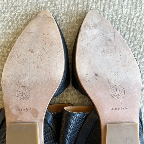 Coclico Driggs Flat Black Leather - Size 39/8.5 - Picture 8 of 13